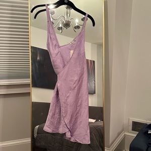 Free People XS Lilac Wrap Dress